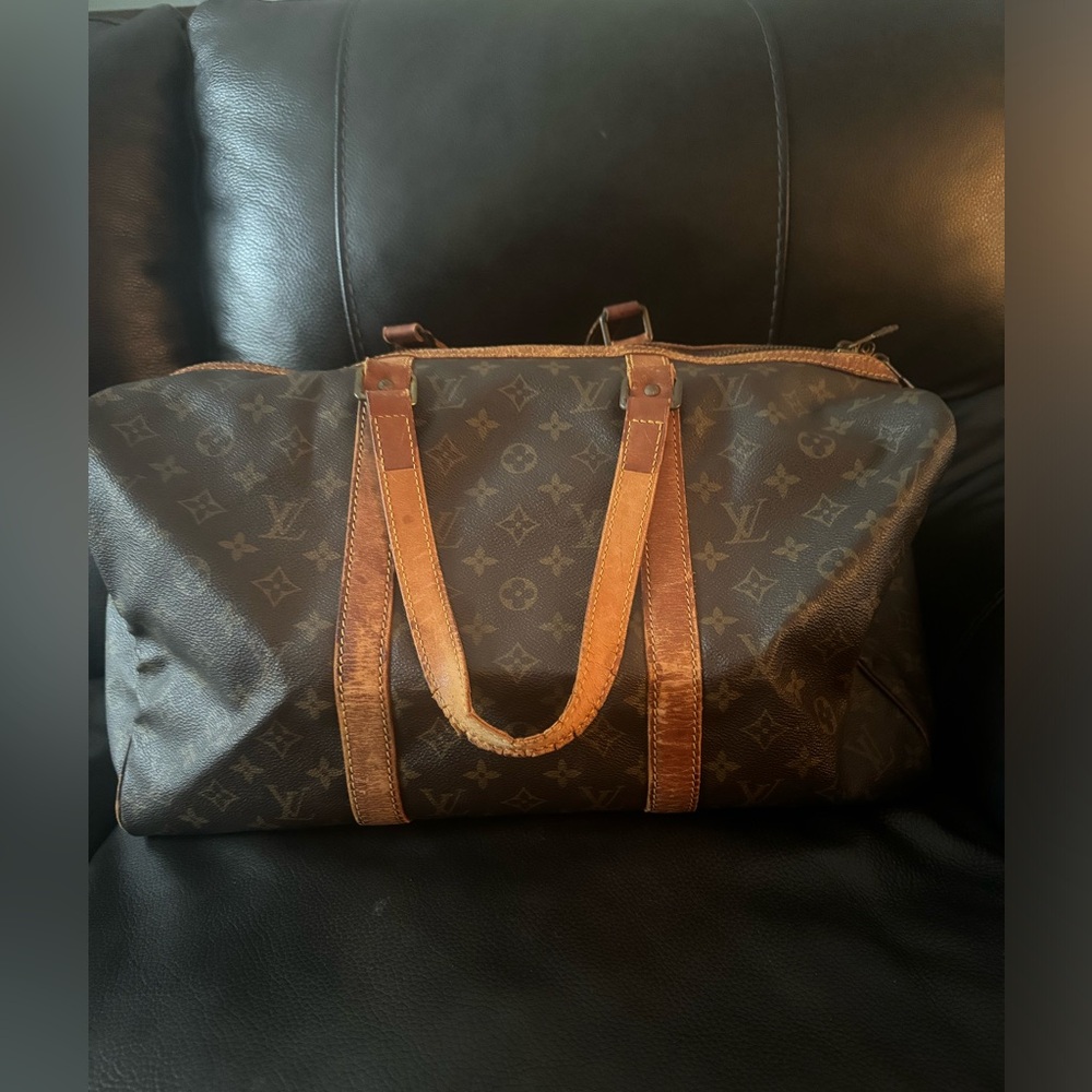 Authentic Louis Vuitton Keepall 45 Monogram Canvas | Vintage Travel Bag - Picture 2 of 16